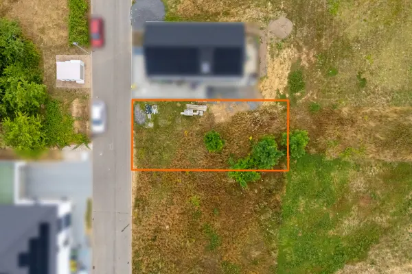 Luftansicht Flurstückmarkierung