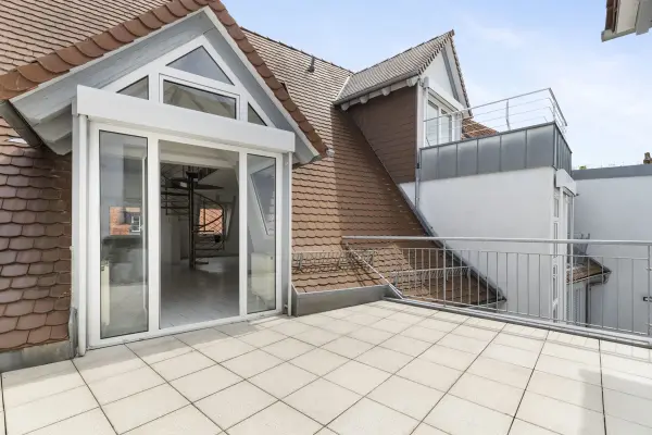 Terrasse und Balkon Wohnung Mittelstr. 10