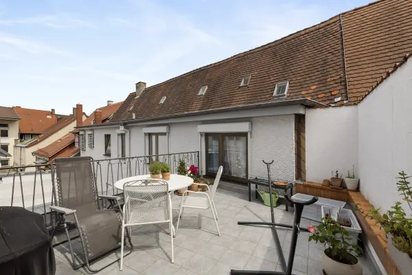 Dachterrasse Wohnung Mittelstr. 8