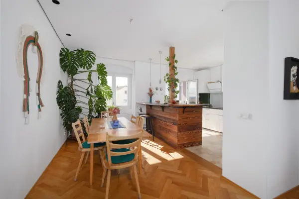 Essbereich und Küche